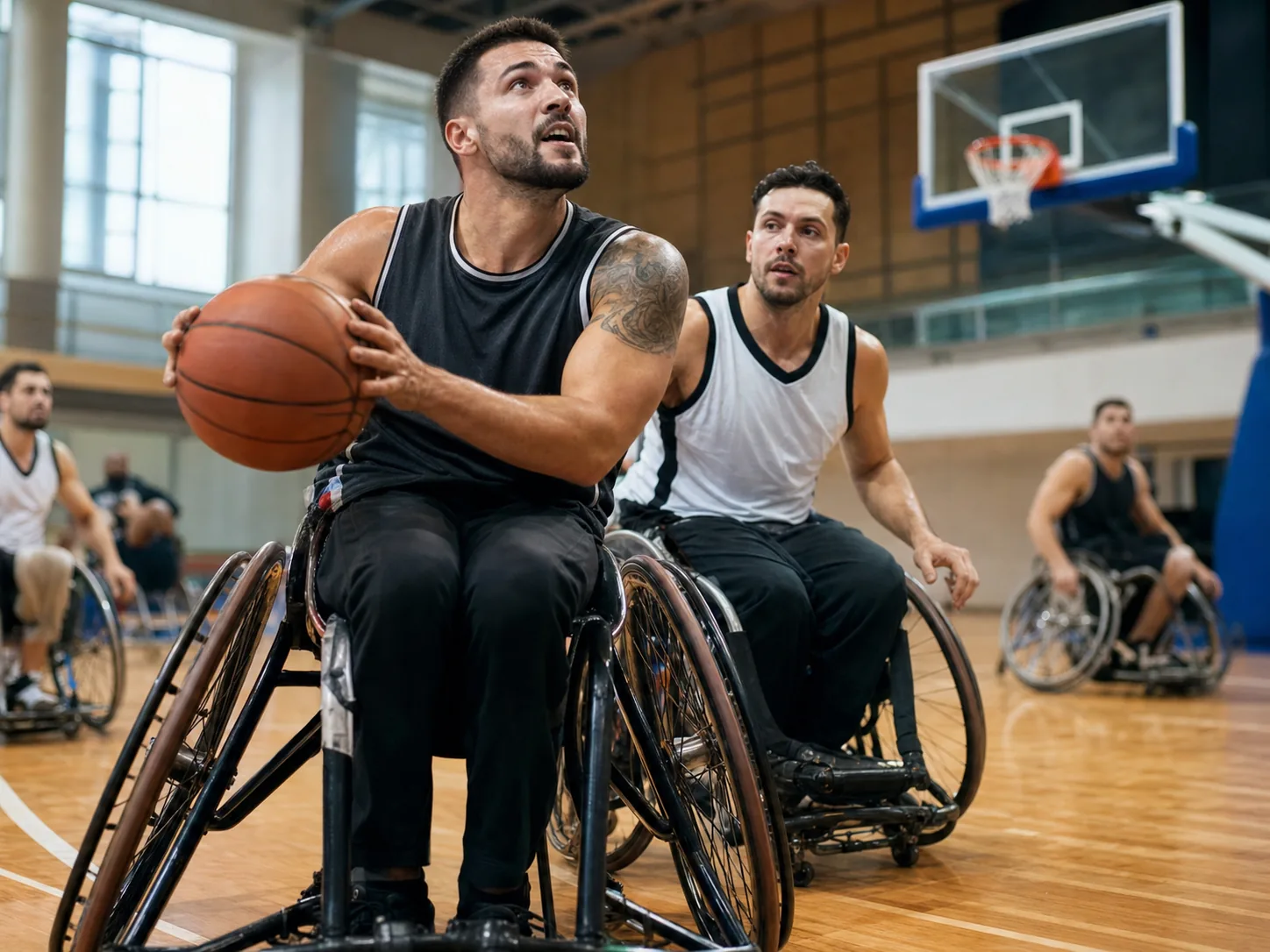 Rollstuhlbasketball — offen