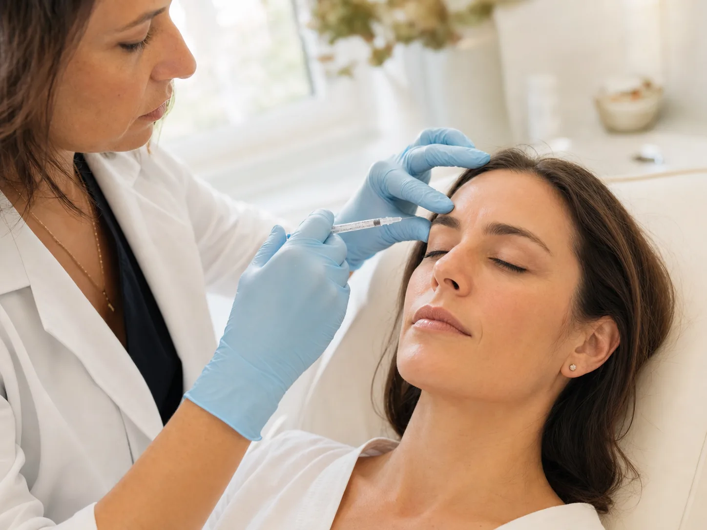 Botulinum toxin injection