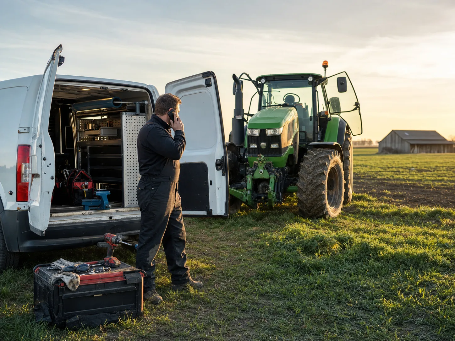 On-farm breakdown call