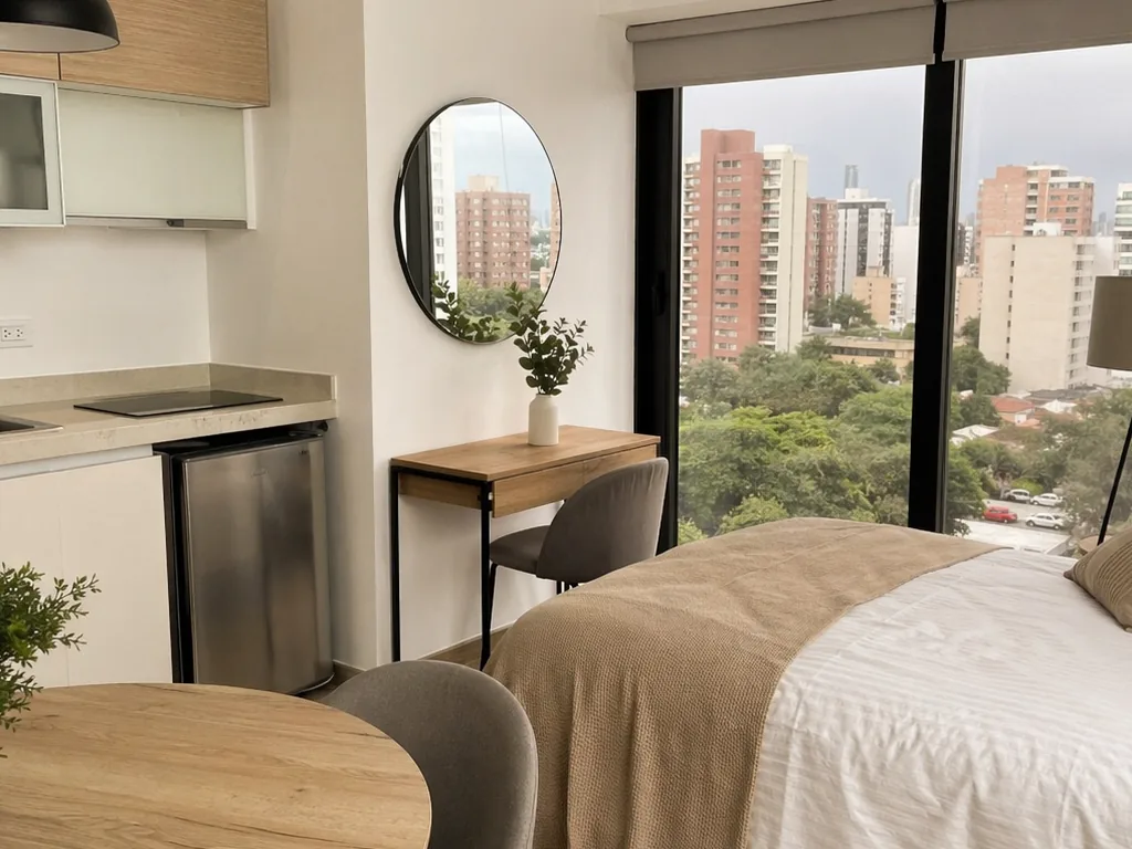 Estudio Amueblado