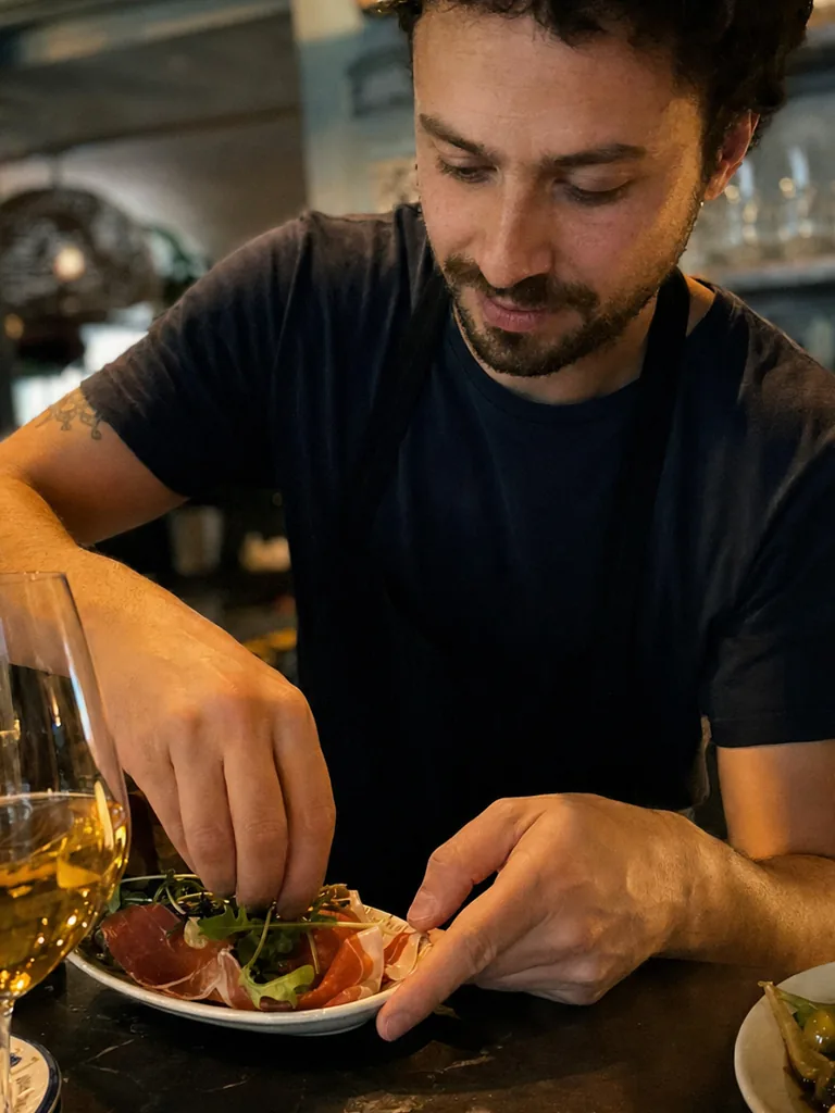 A hora antes do jantar, bem feita