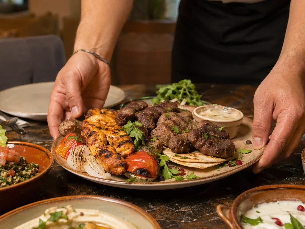 Gemengde grillplank