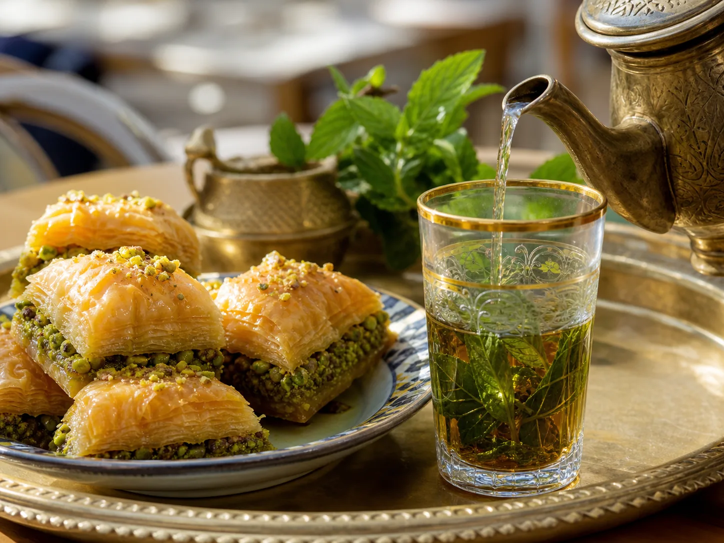 Manakish — za'atar of kaas