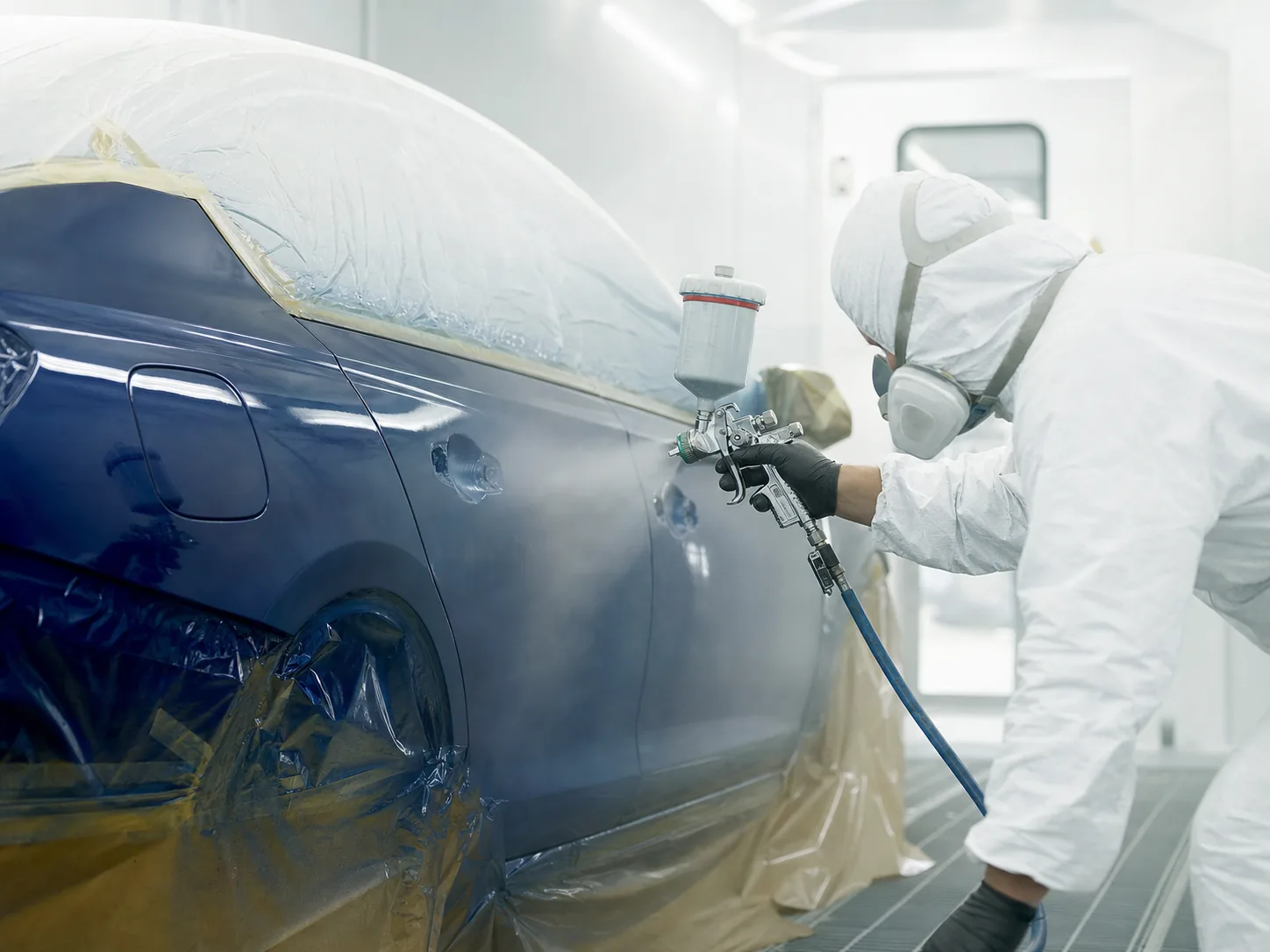 Colour-matched respray