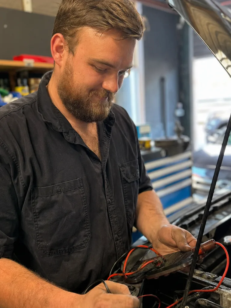 Auto electrics, traced and fixed