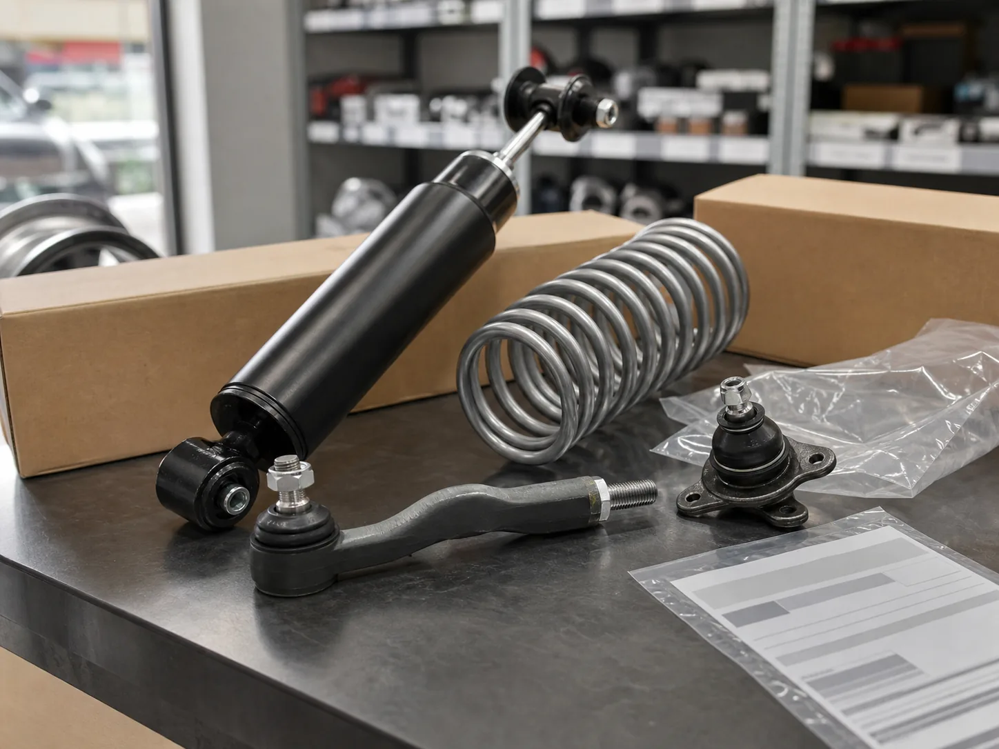 Suspension and steering