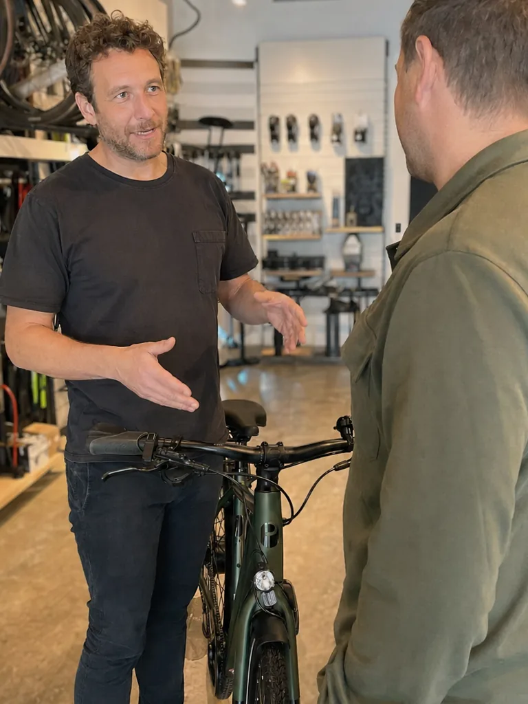 Bikes by people who ride them
