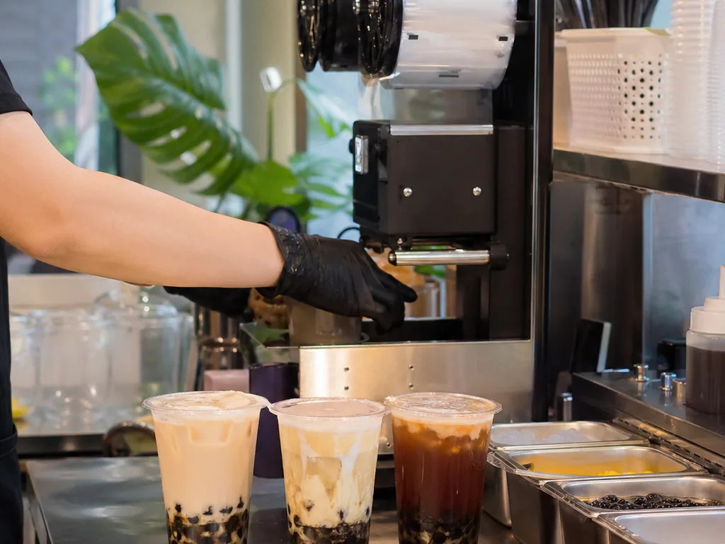 Klassischer Milk Tea + Tapioca