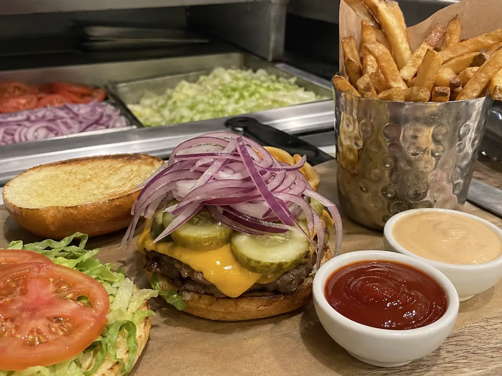 Klassischer Smash Burger