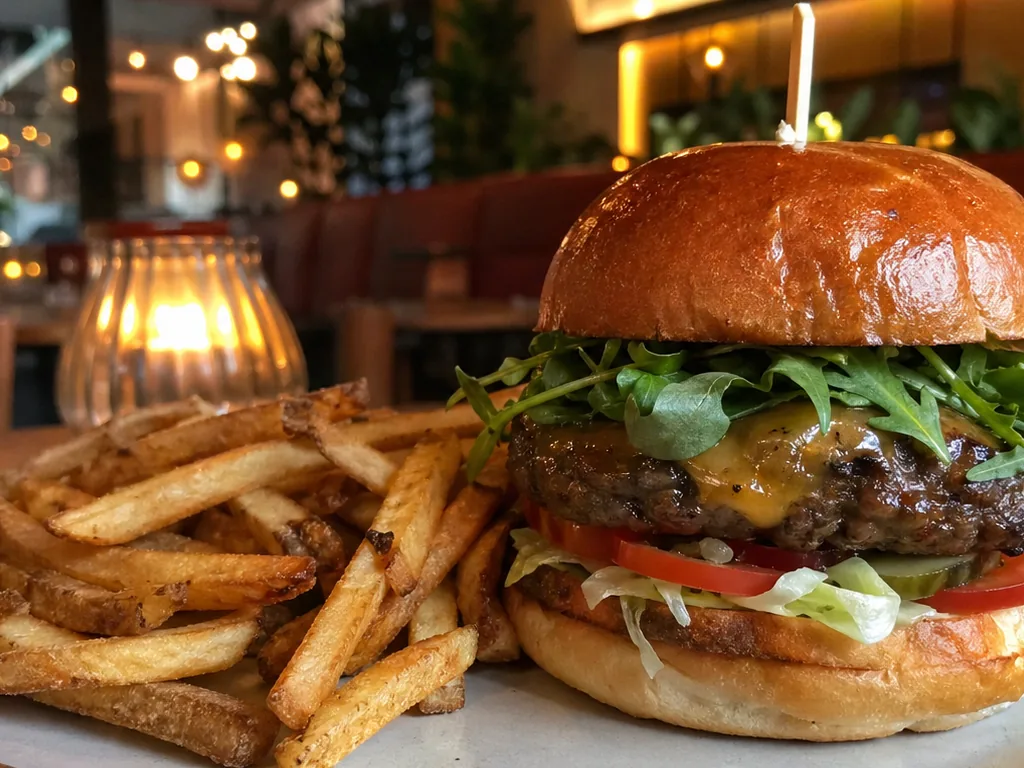 Pilz- & Halloumi-Burger