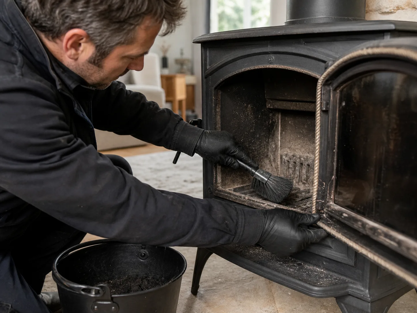 Service für Holzofen