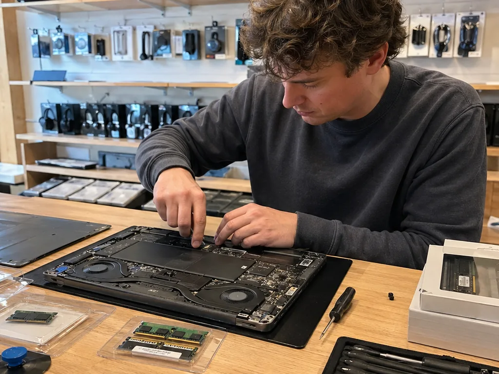 Upgrade vor Ort