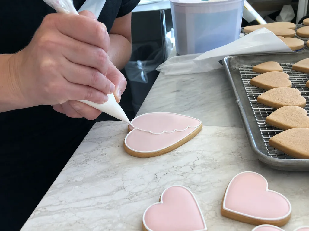 Dekorierte Sondercookies
