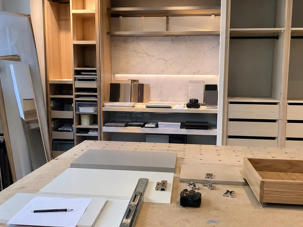 Begehbarer Kleiderschrank