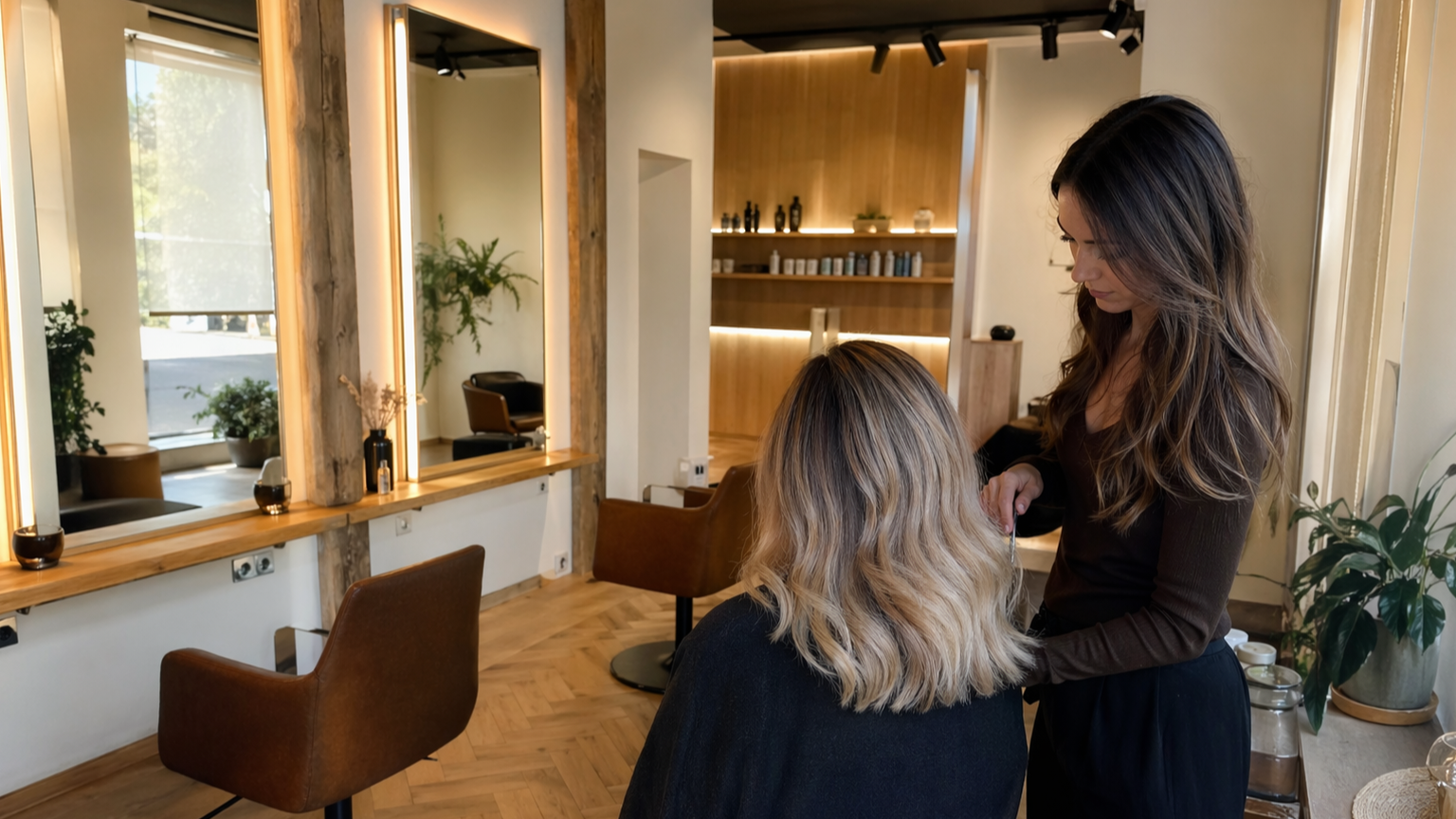 Hairdresser template preview