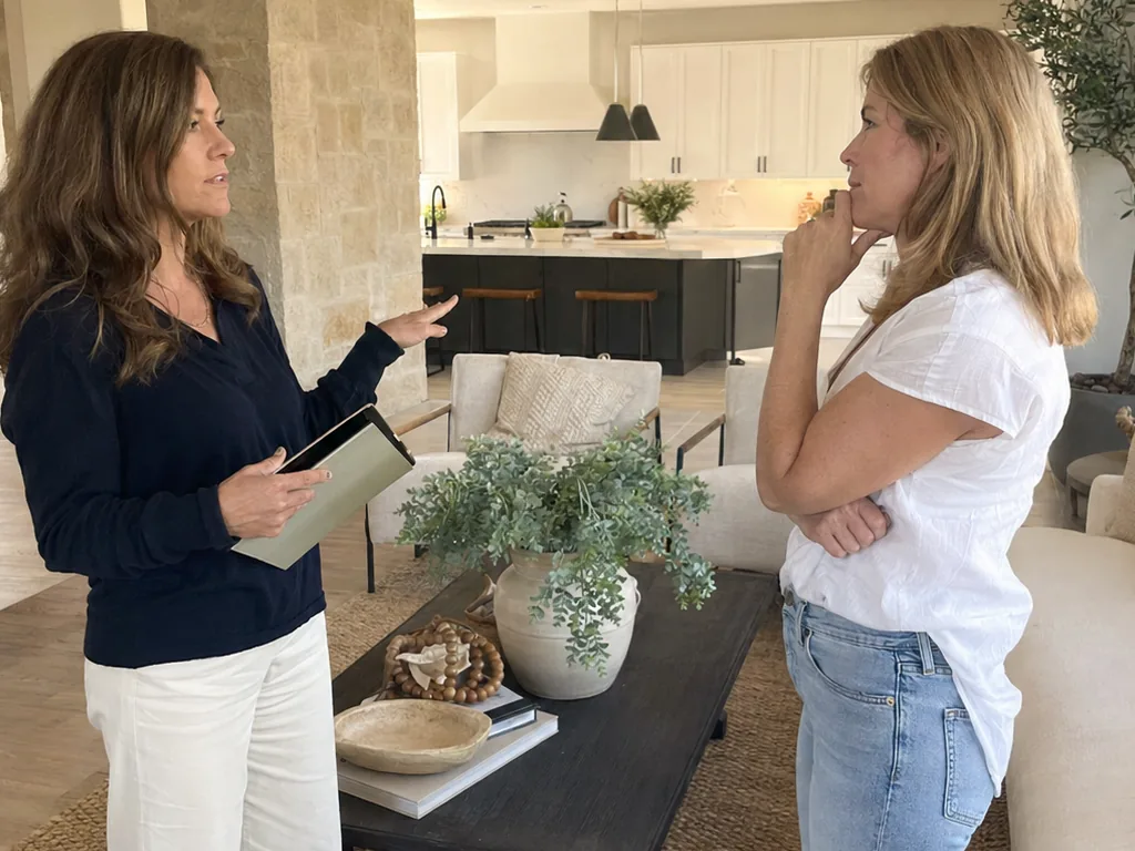 Occupied-home staging