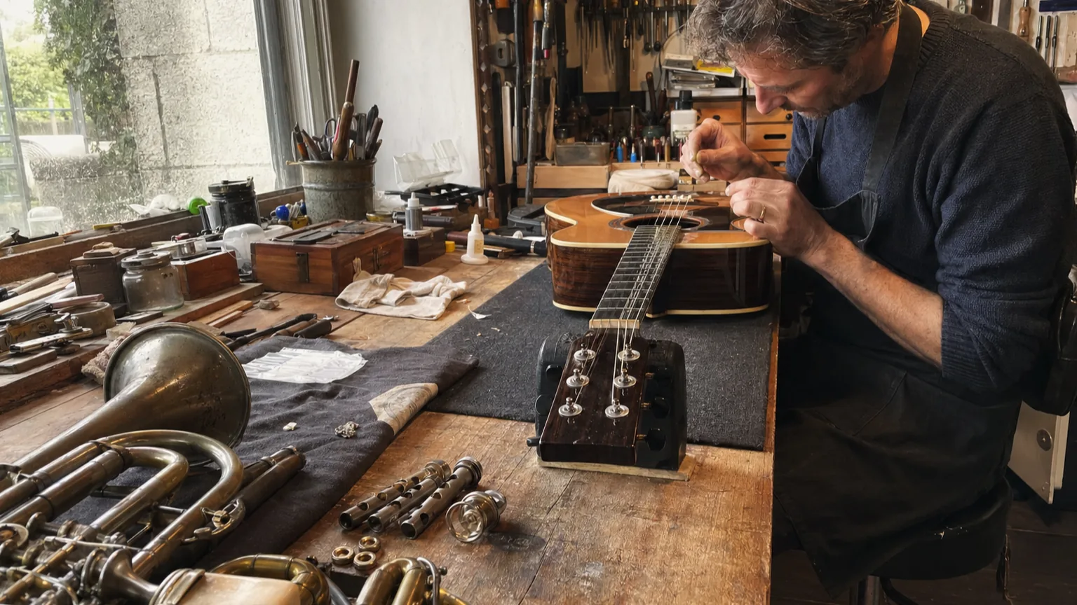 Instrument Repair Shop Studio
