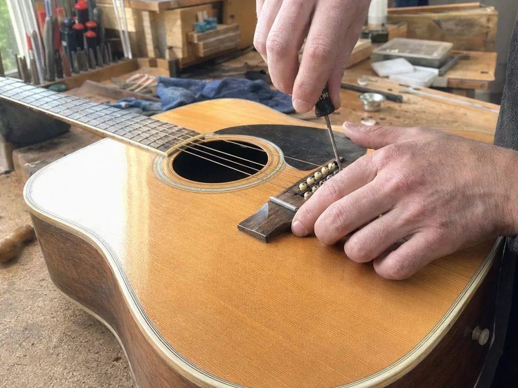 Setup Akustikgitarre