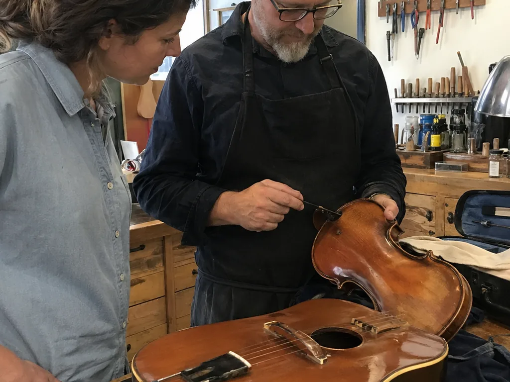 Komplettes Bundieren — E-Gitarre