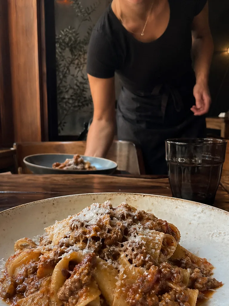 Eine Quartier-Trattoria auf italienische Art