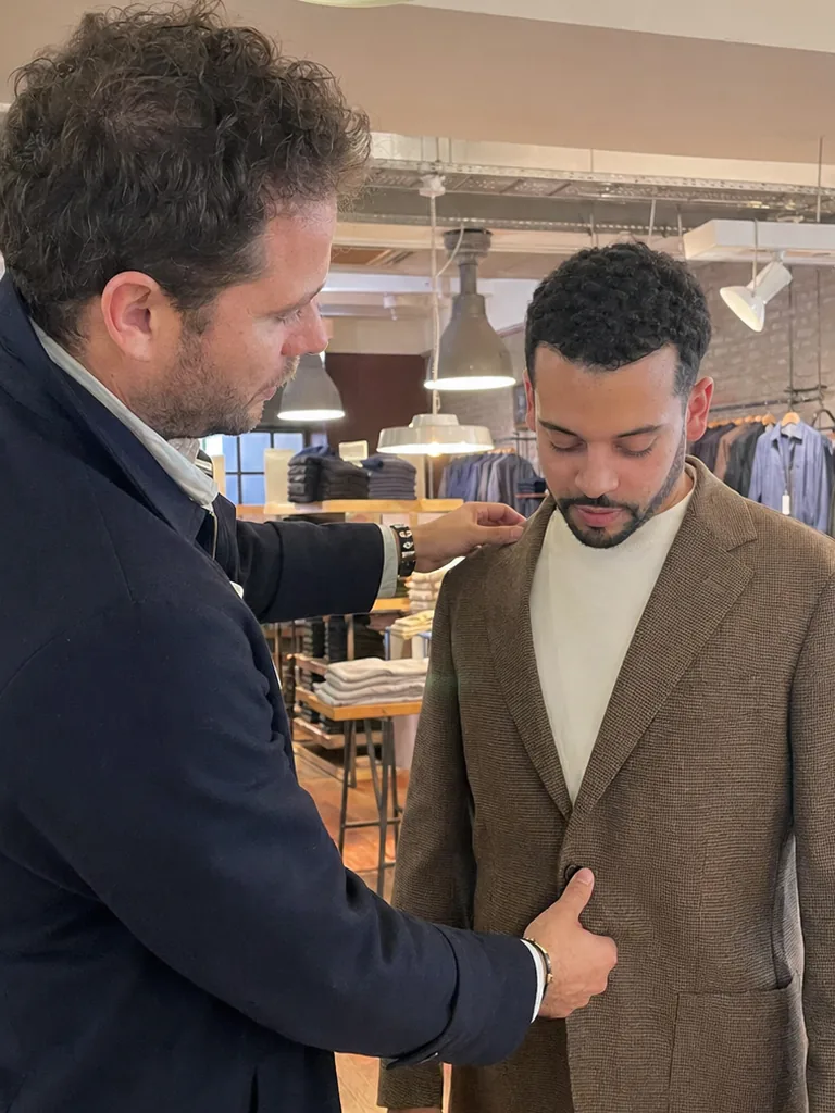 Moda maschile su misura per chi la indossa