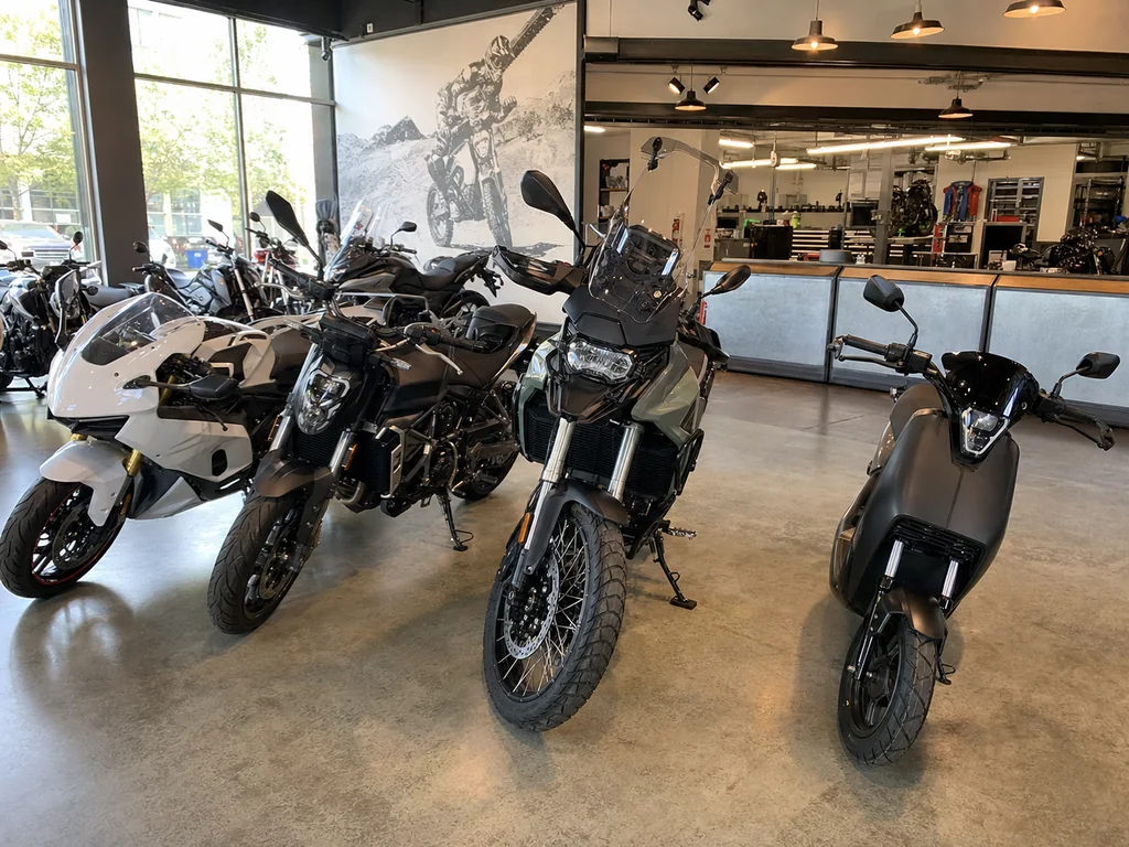 New motorcycle sale
