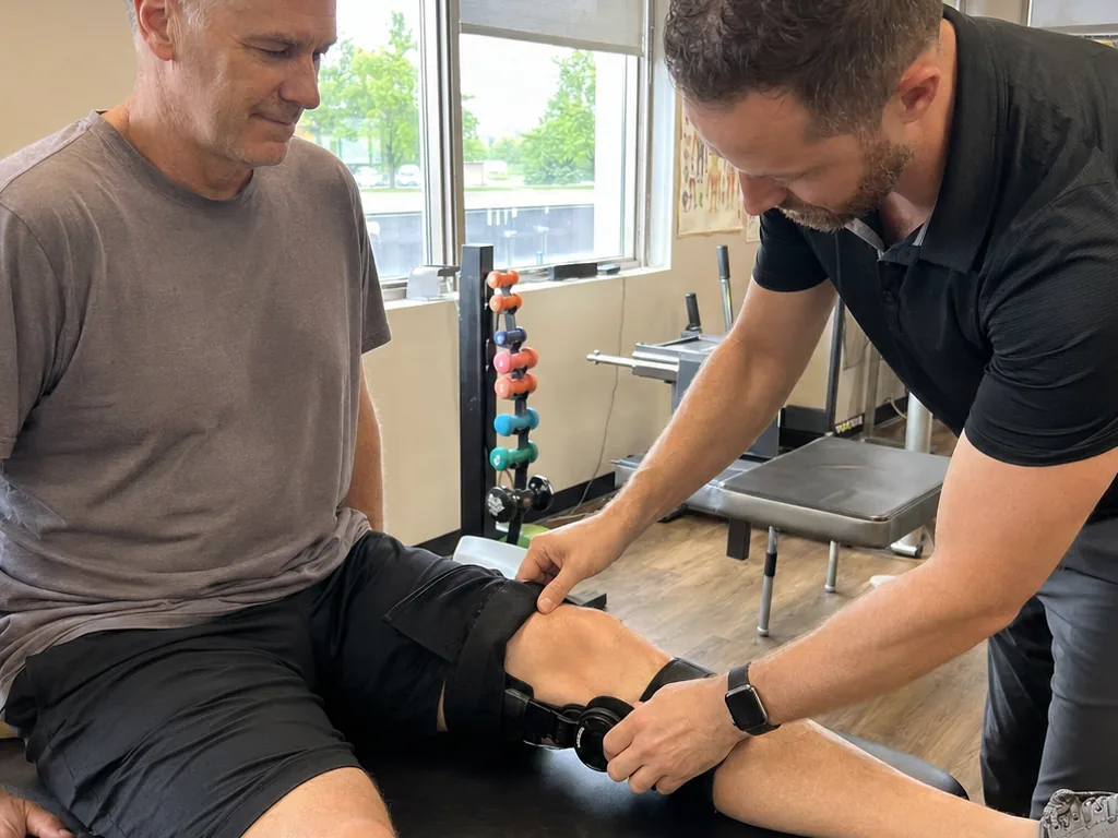 Personalizado orthotic fitting