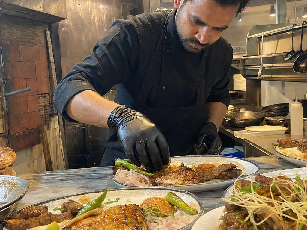 Vegetarian thali