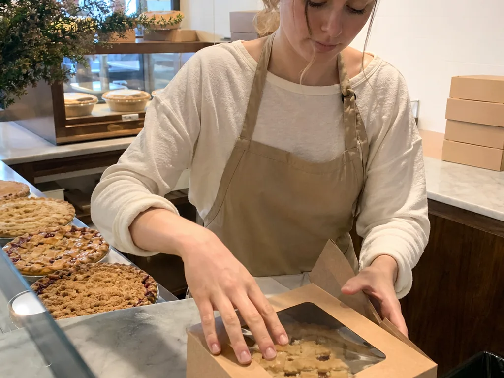 Saisonal Obstkuchen