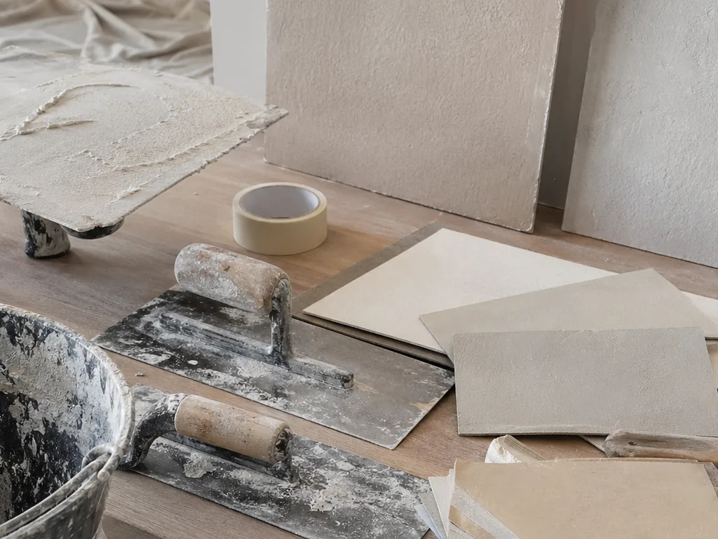 Interioder wall plastering