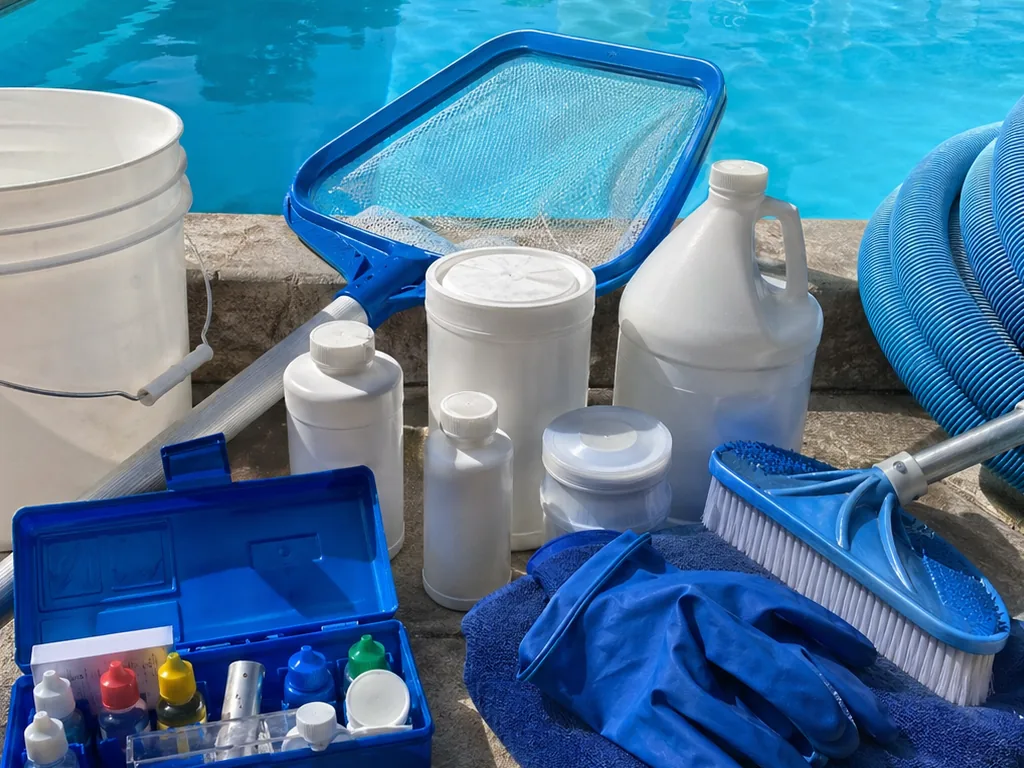 Wöchentlicher Poolservice