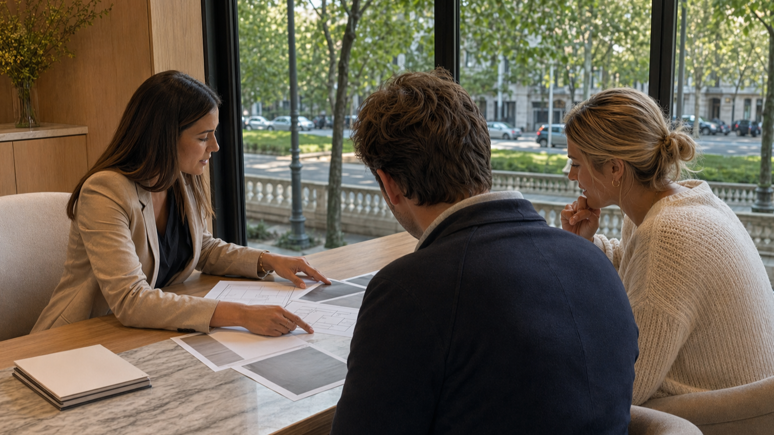 Real estate agency template preview