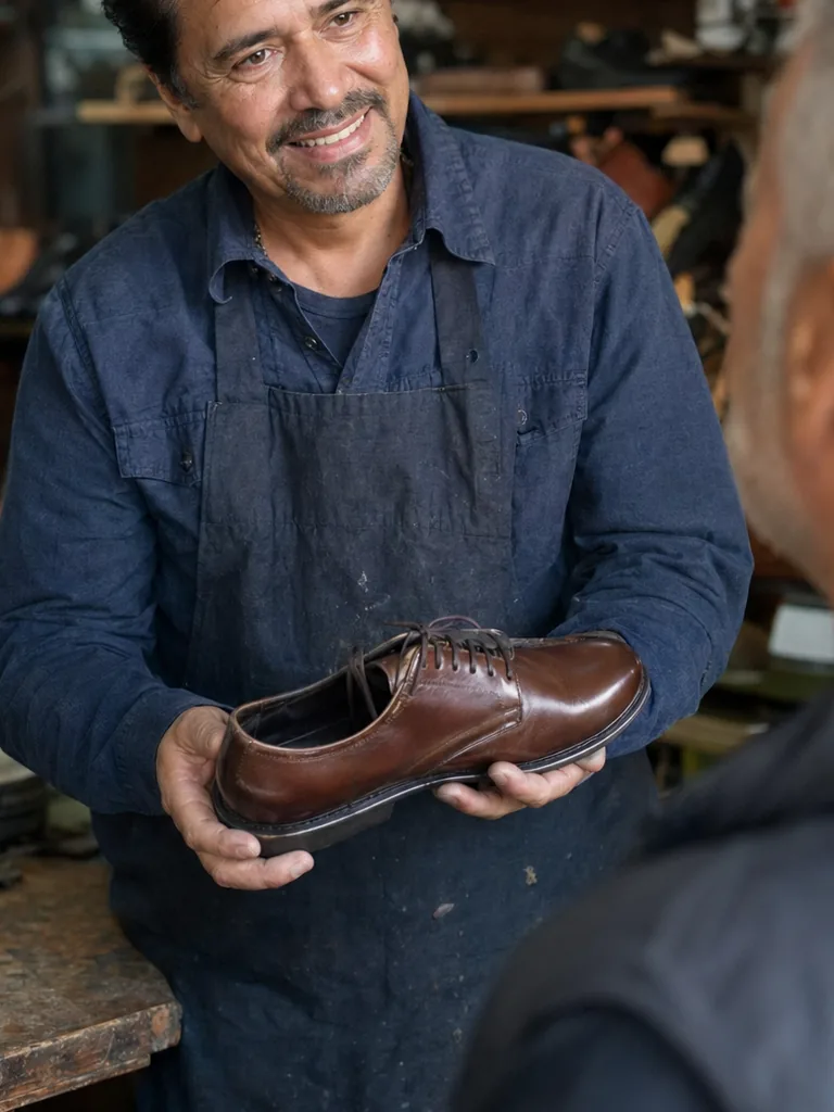 Un zapatero por el que cruzar la ciudad