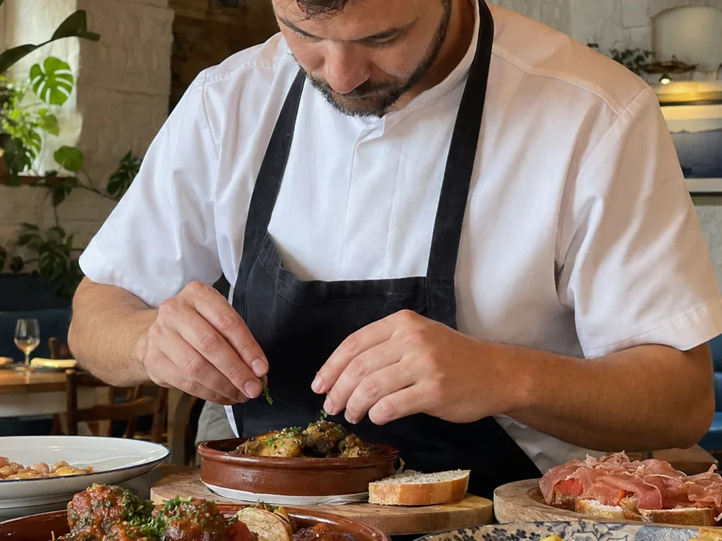 Tapas cooking class