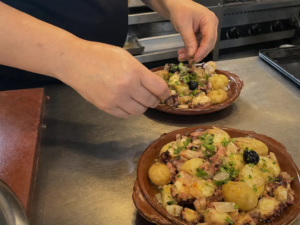 Warme Tapas von der Plancha