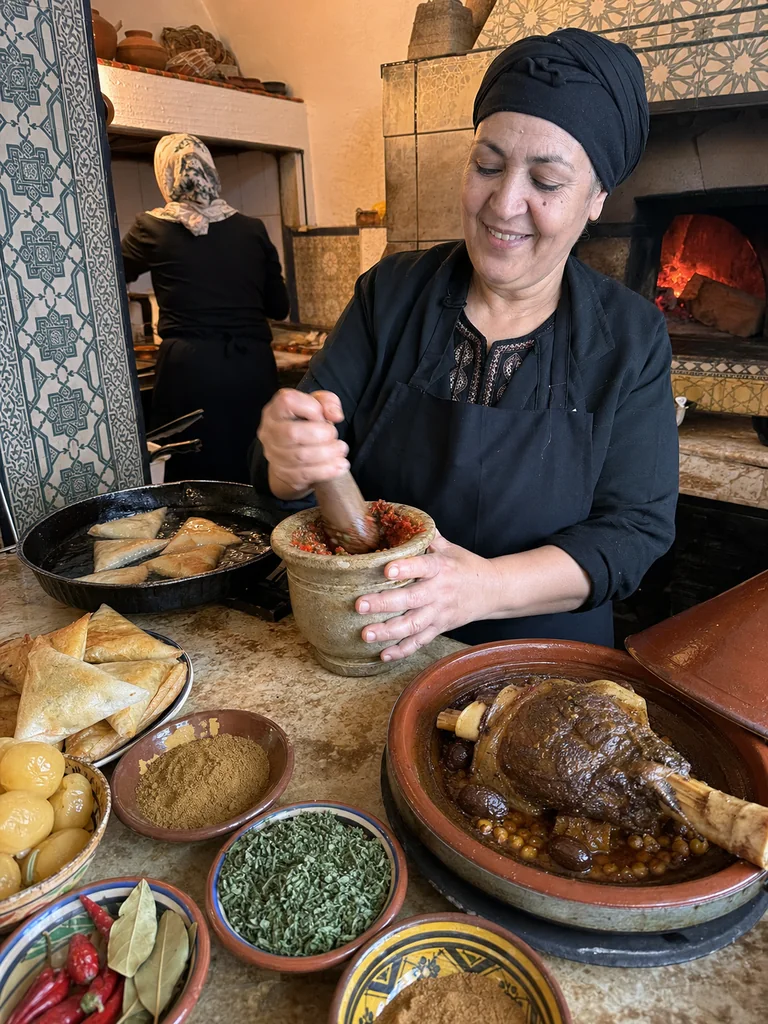 Sabores soleados traídos de la medina