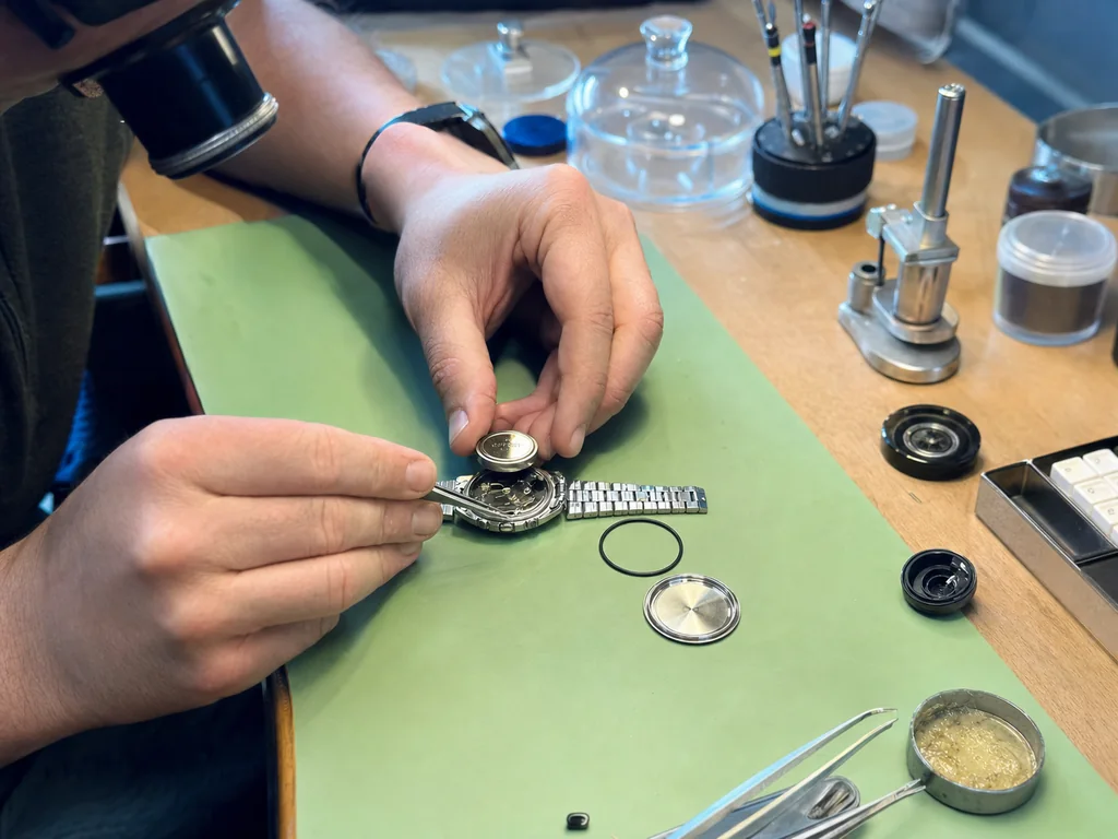 Batteriewechsel & Neuverdichtung